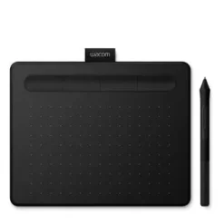 Wacom Small Tablet with Pressure-Sensitive, 152x95mm, USB, Expresskeys, 2540lpi, 133pps, 230g, Black